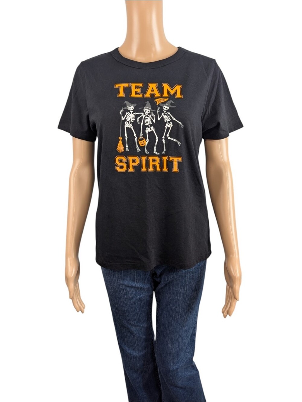 Old Navy Team Spirit EveryWear Halloween Graphic T-Shirt S
